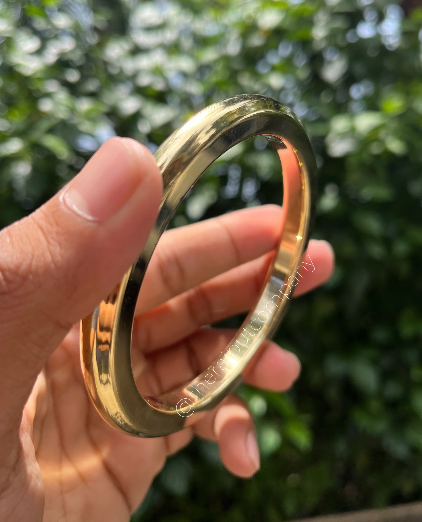 Brass Simple Mens Kada