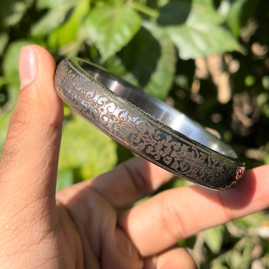 Mens Engraved Kada