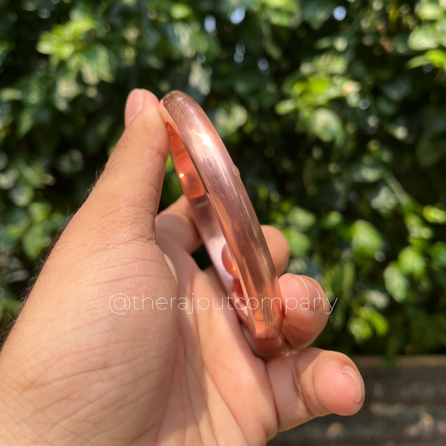 Copper Simple Mens Kada