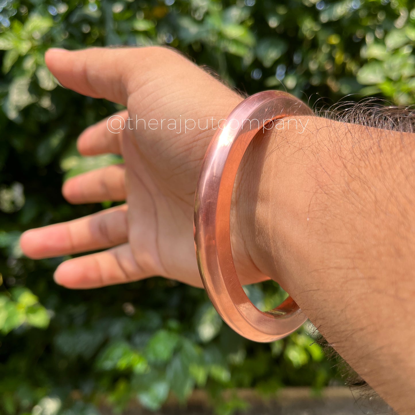 Copper Simple Mens Kada