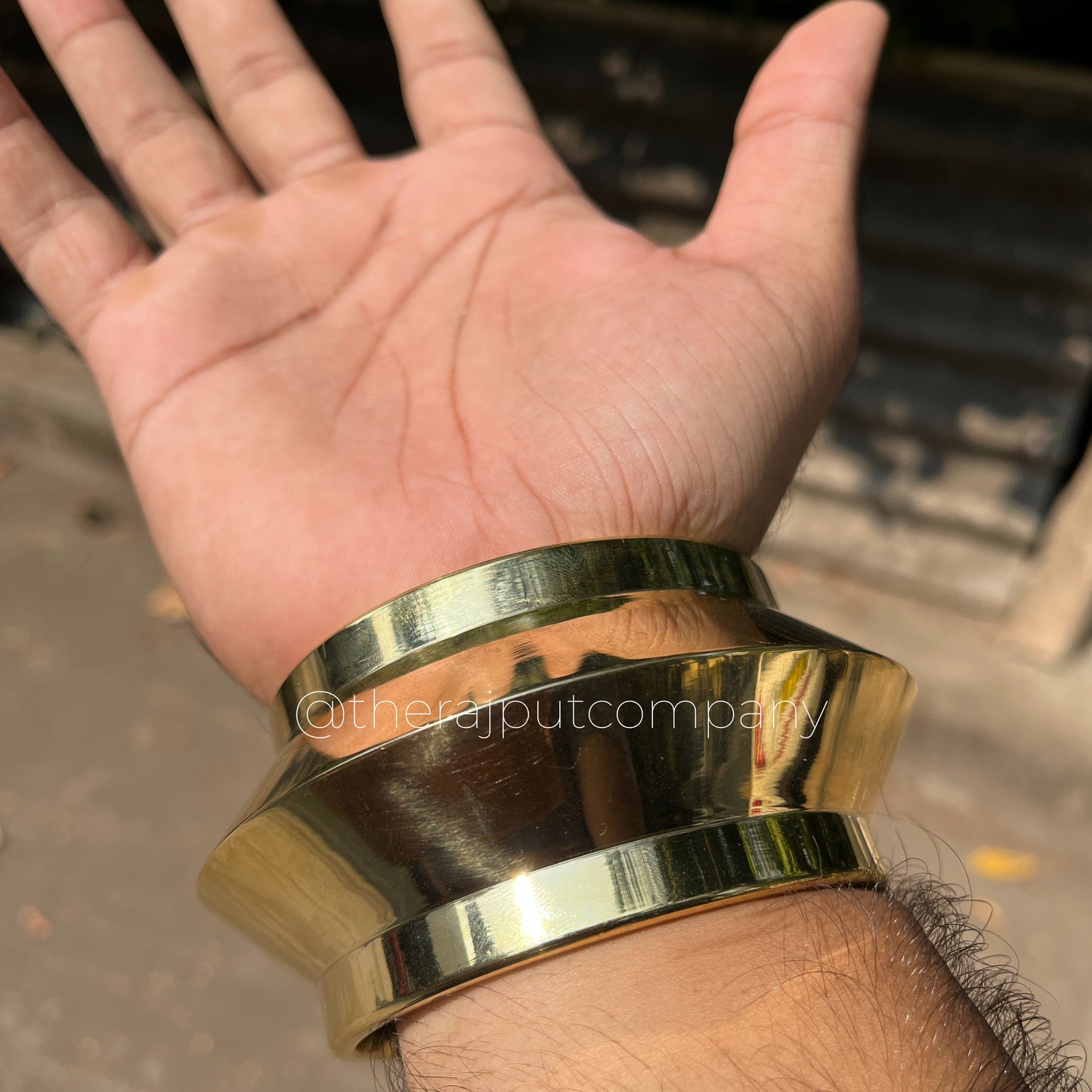 45mm Brass Heavy Kada