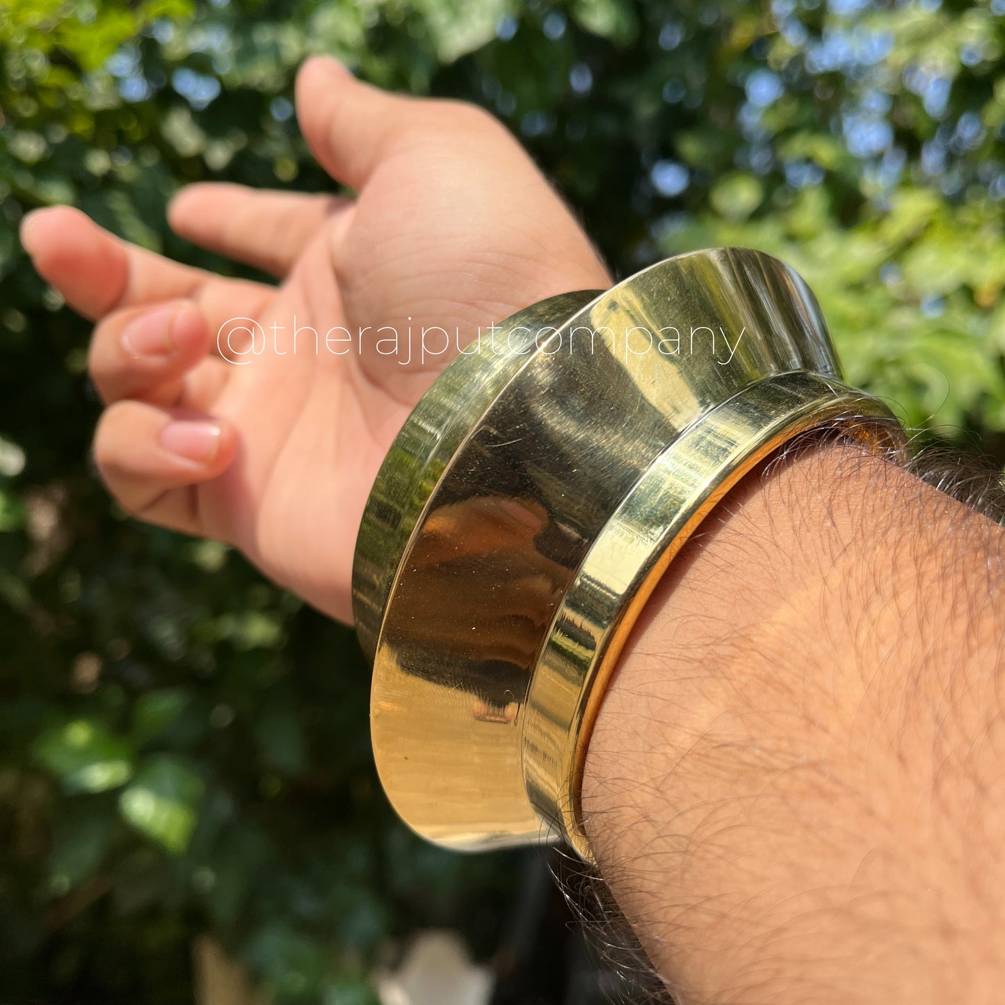 45mm Brass Heavy Kada