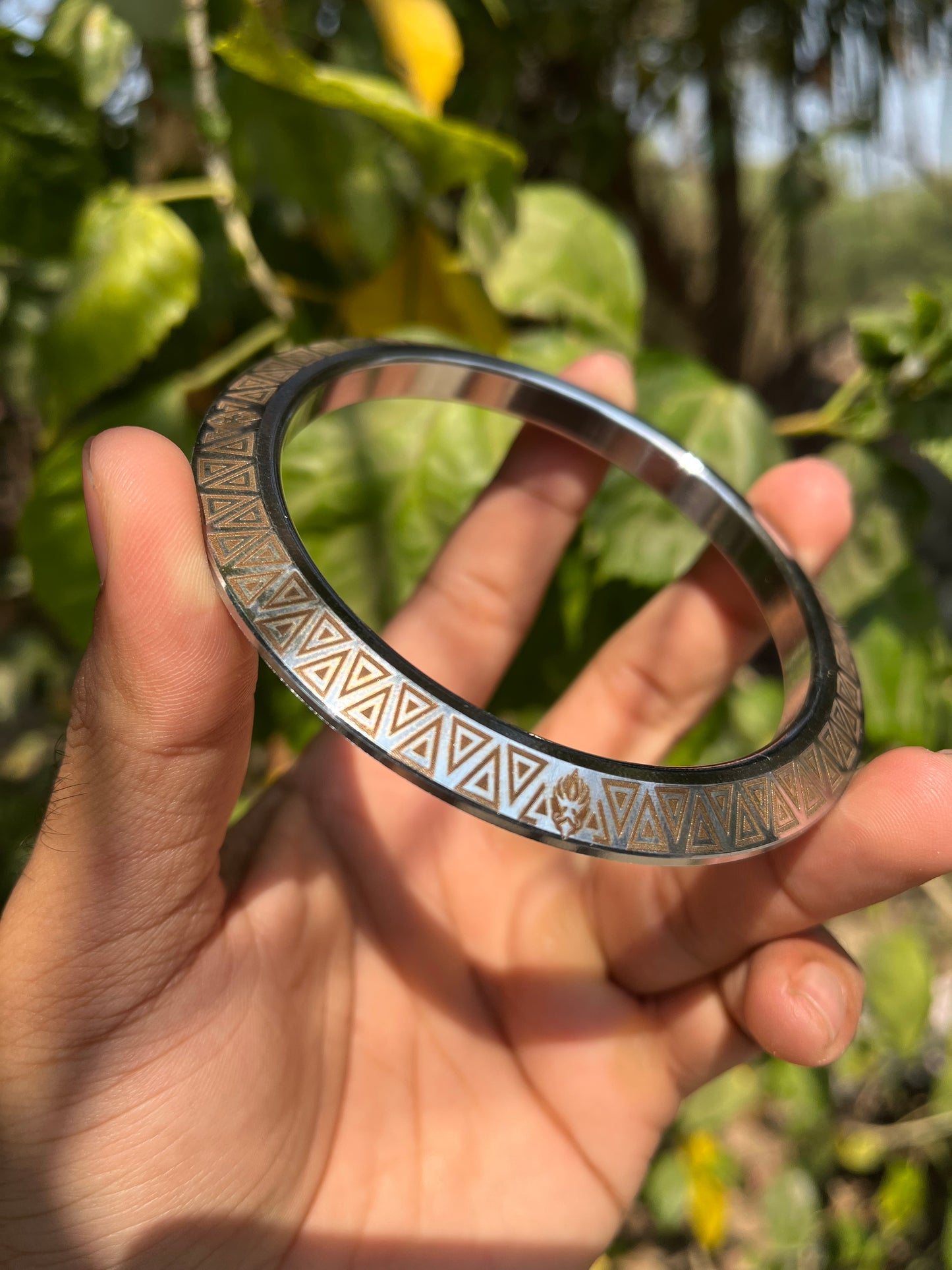 Laser Engraved Kada