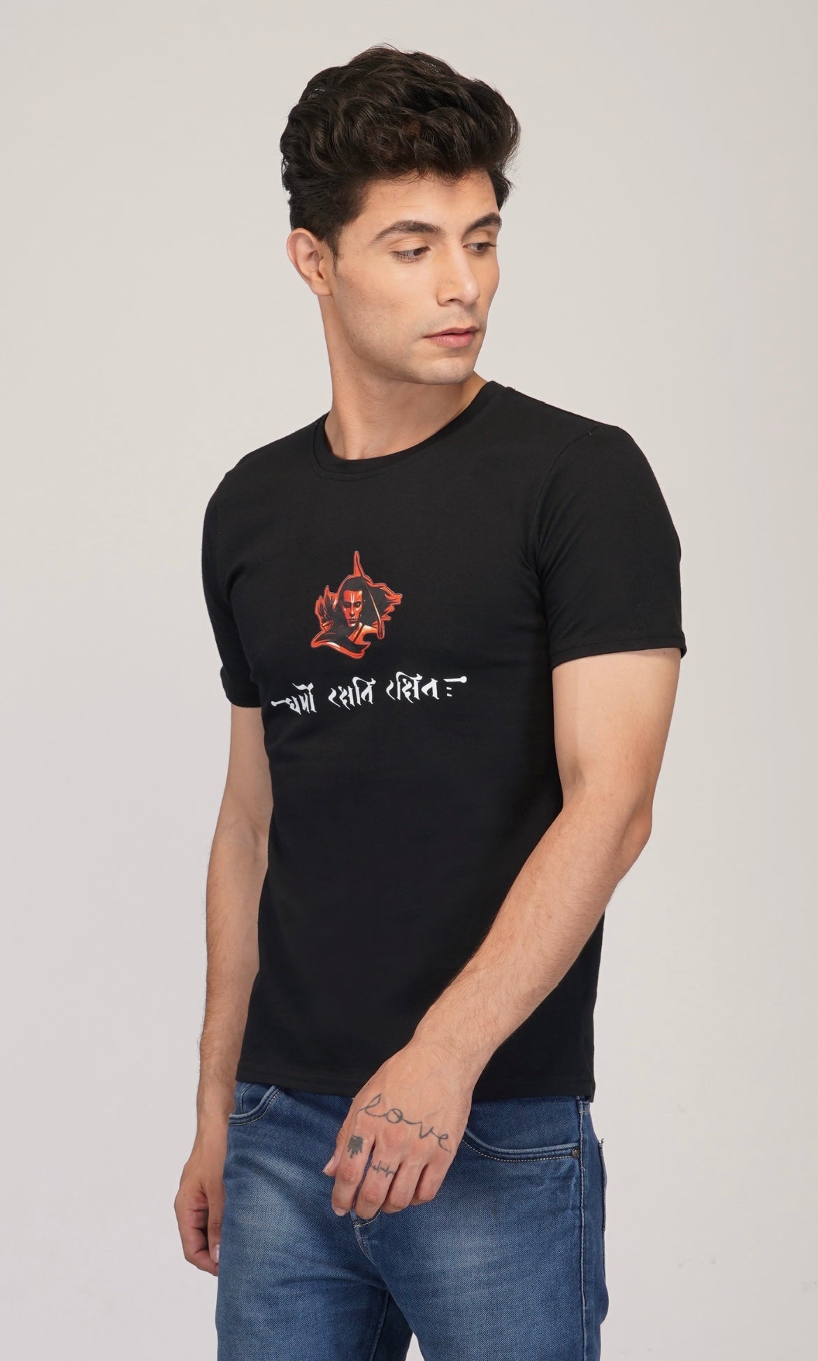 Dharmo Rakshati Rakshiteh T-Shirt